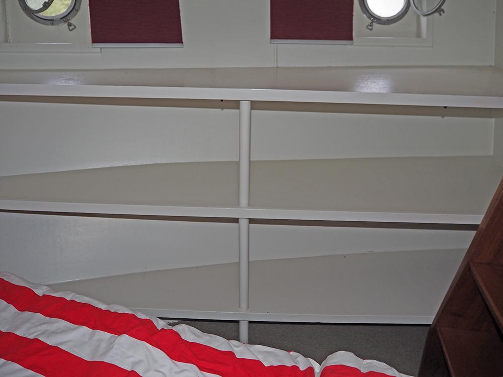 Achterkajuit, Accommodatie